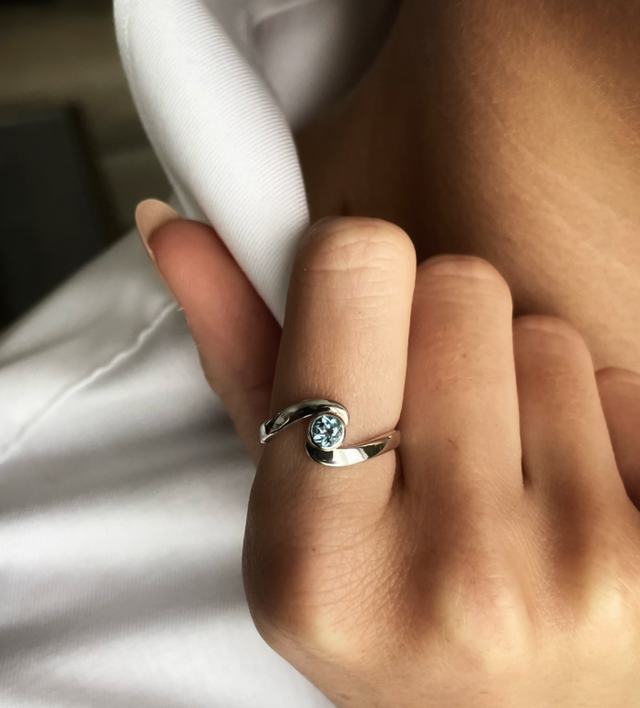 Bague « Nami » topaze