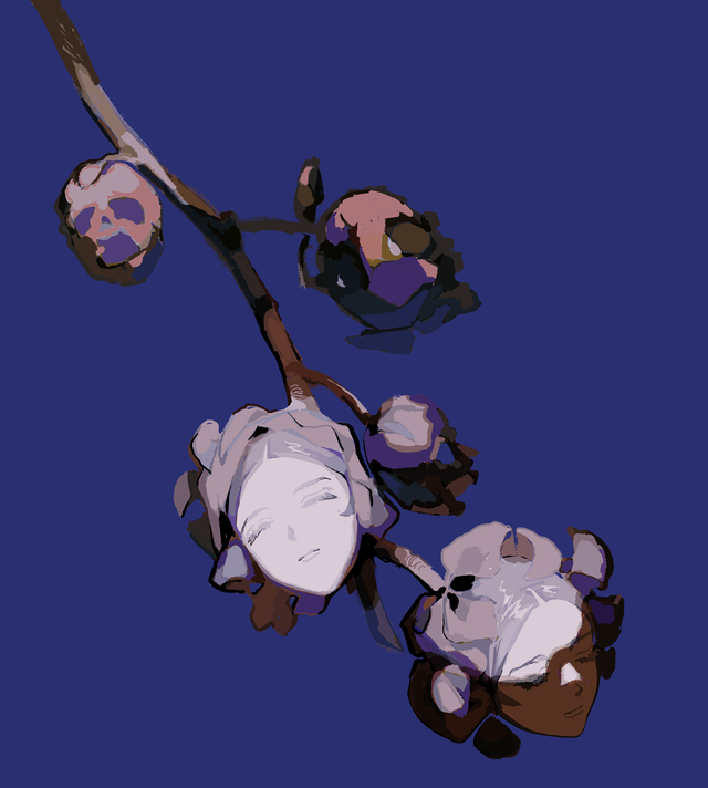 Maiden's Skull Flower [A5 Print]