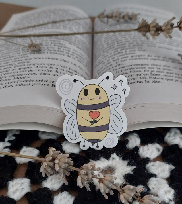 Autocollant "petite abeille"