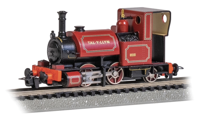 BACHMANN 59102 OO9 Talyllyn Fletcher, Jennings & Co 0-4-2ST (Red)
