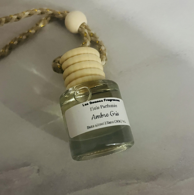 Fiole parfumée pour voiture | Ambre gris 