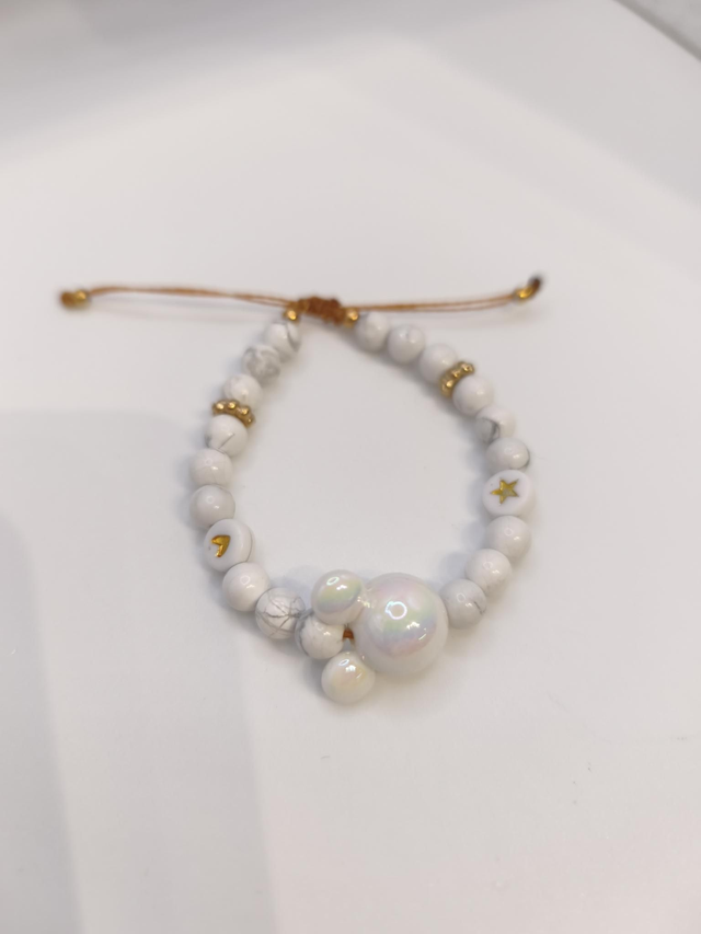 Bracelet enfant blanc 