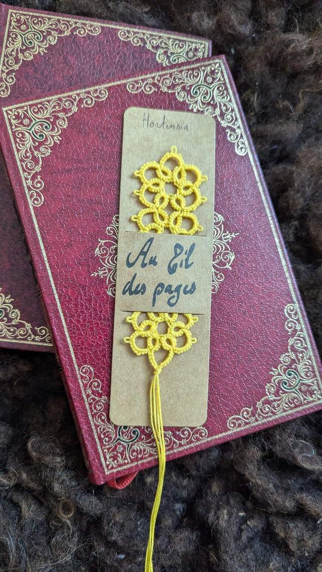 Marque-page Hortensia 