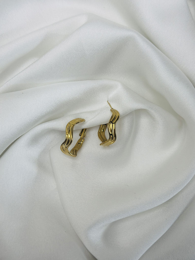 4-Boucles d'oreilles anneaux 