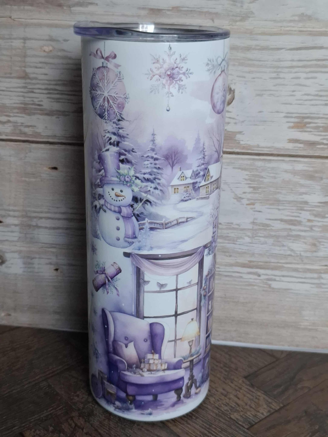 Gourde Canette noël