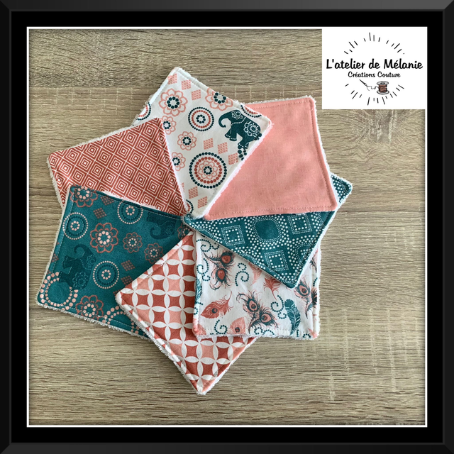 Lot 7 lingettes démaquillantes