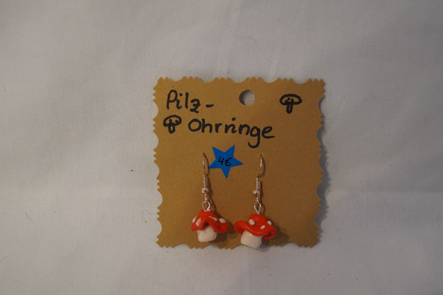 Ohrringe "Pilz"