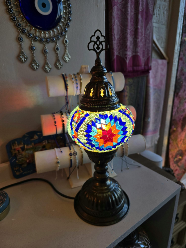 Medium Mosaic Table Lamp