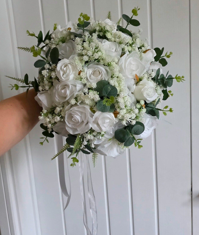 Faux Bridal Bouquet 