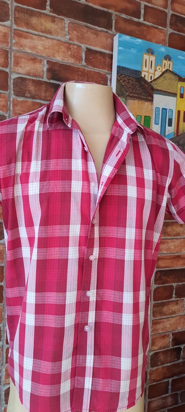 Camisa Quadriculado, T/M. Obs: Usado Super Conservado 