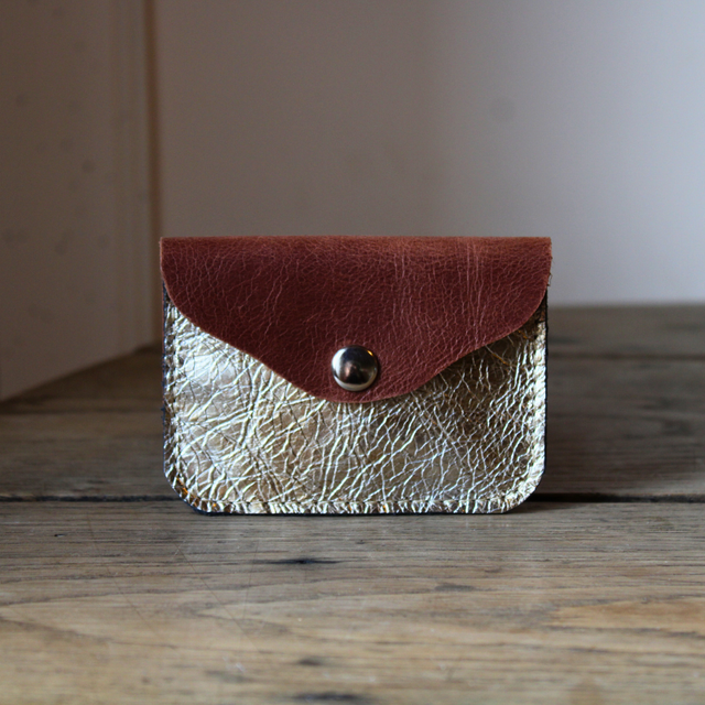 Mini pochette bicolore   