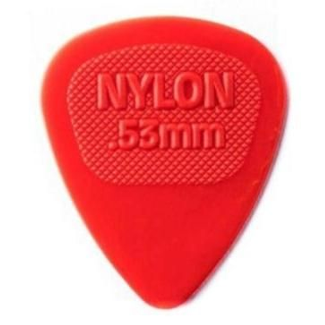918 - Palheta Nylon Jim Dunlop Vermelha .53mm