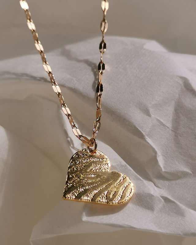 collier «cœur à cœur» 