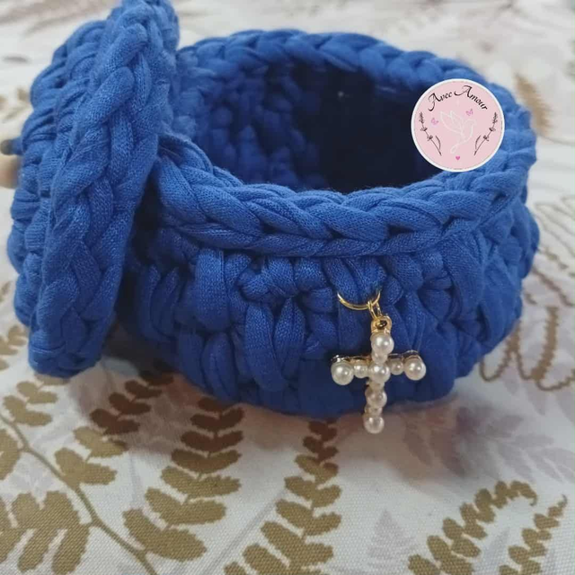 💙 Boîte à chapelet/bijoux