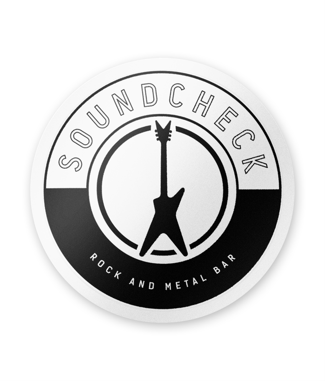 Soundcheck Logo Sticker - White