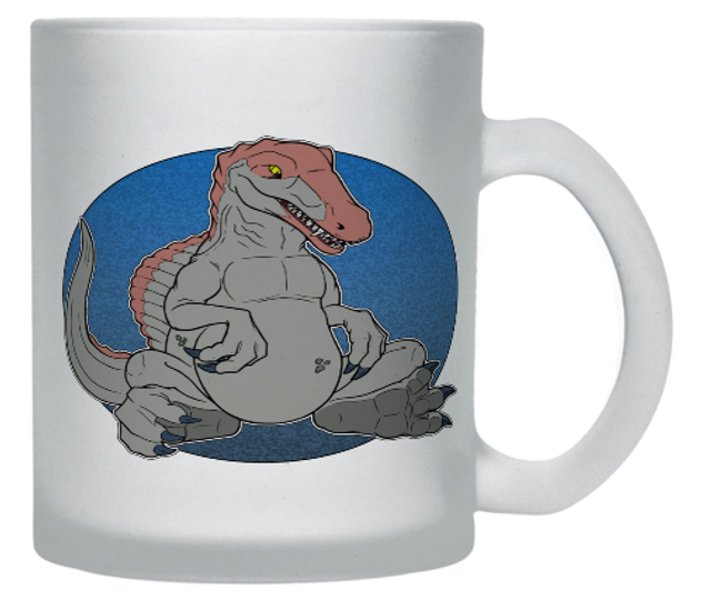 Spinosaurus - Nebelglas