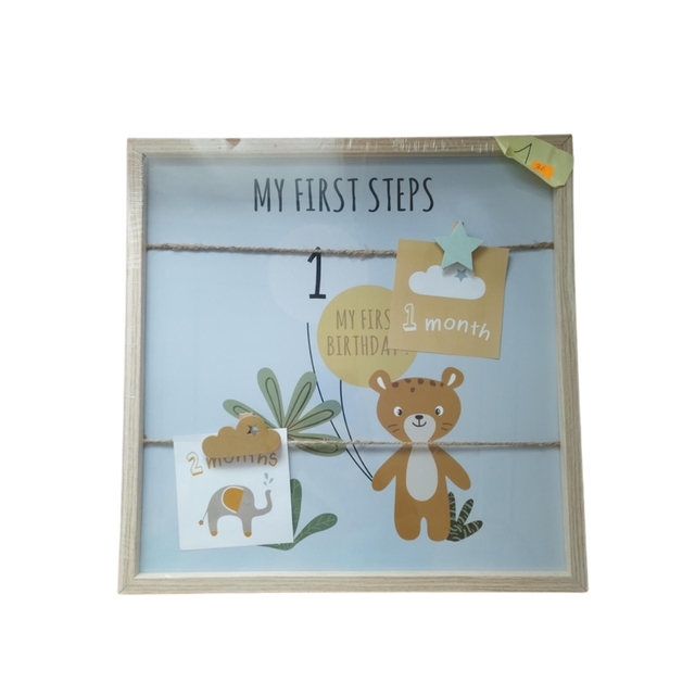 Cadre &quot;Mes Premiers Pas&quot; – Ours