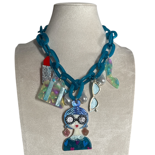 Collana Blu Lady