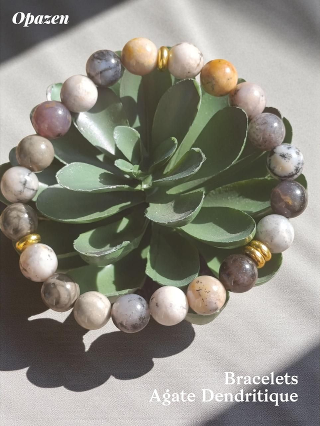 Bracelets Opale Dendritique Merlinite