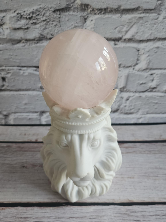 Sphère en Quartz rose – 320 g – Ø 5 cm