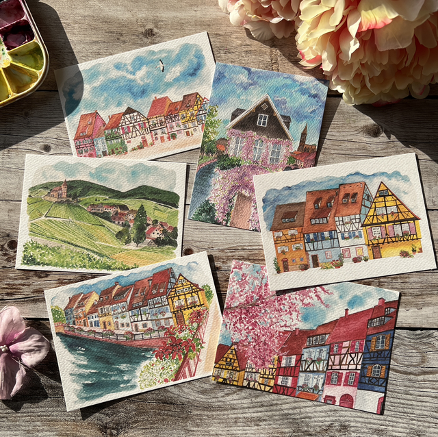 Carte « rue alsacienne »