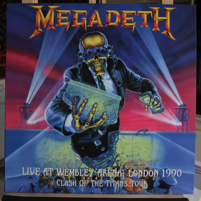 MEGADETH - Live at Wembley Arena,London 1990 - (Edition limitée) 