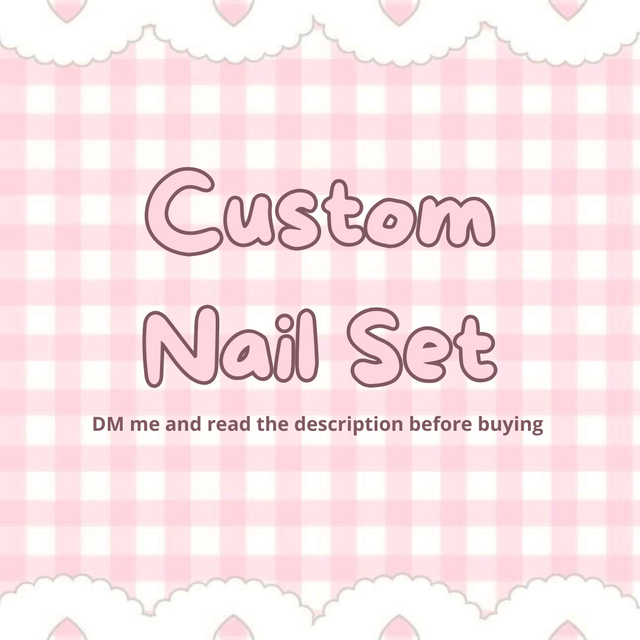💅💖 Press-on Nails Custom ✨