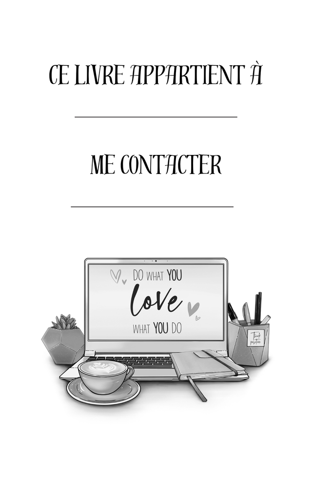 Intérieur carnet éternel A5 - Carnet de ventes