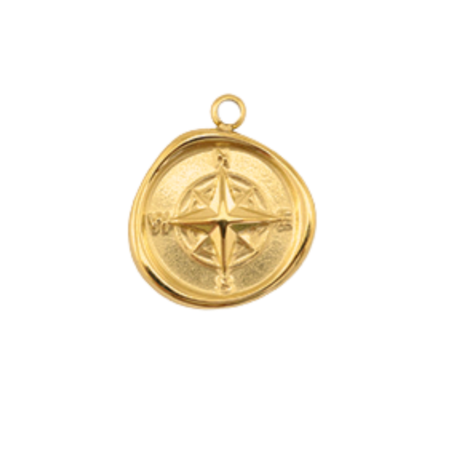 01 - Breloque boussole