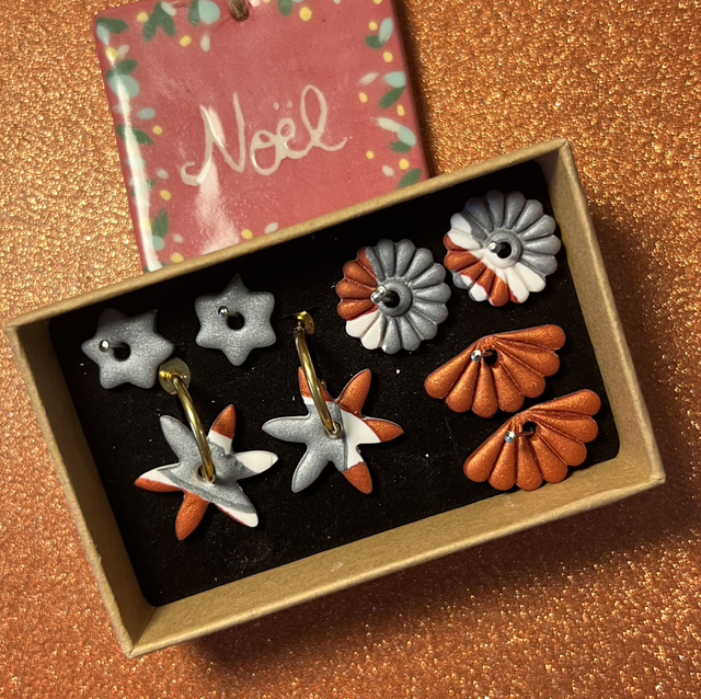 Coffret boucles d’oreilles - Édition Noël 
