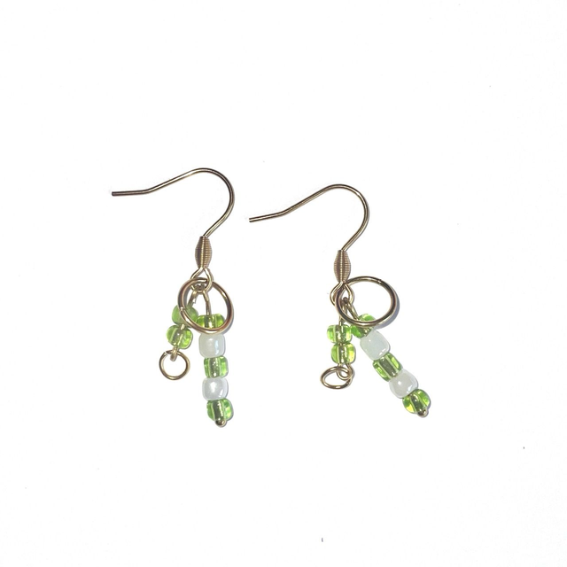 &#039;seaweed #3&#039; earrings