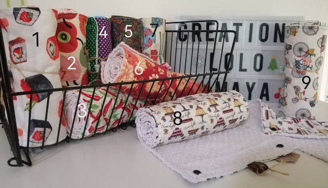 6 Ess-Tout lavables (lot de 6)