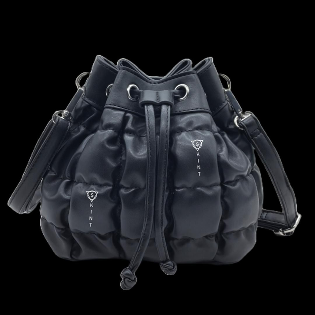 Skint Bag - Padded Shoulder Bag [Black]