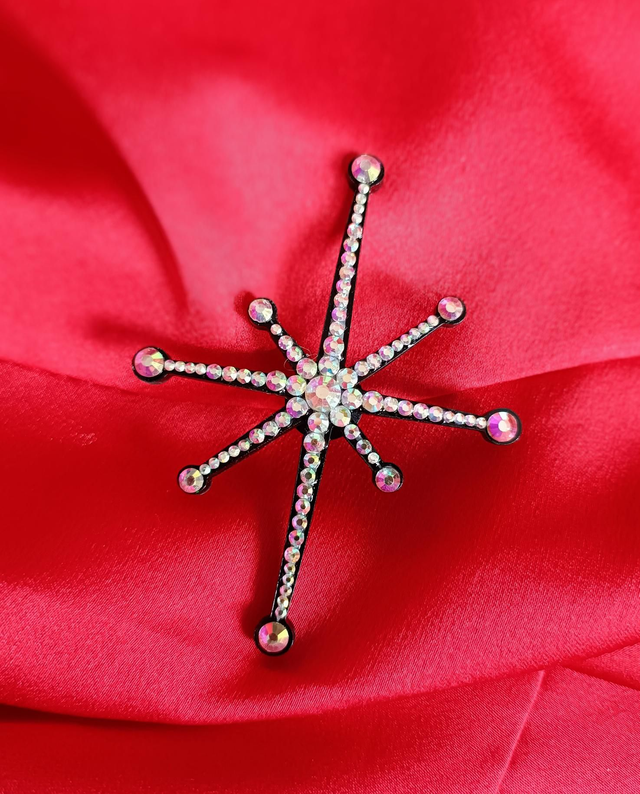 Atomic sparkle - Brooch