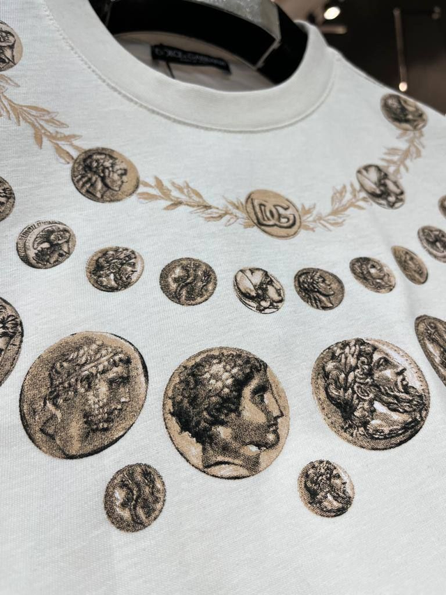 Dolce & gabbana T-krekls ar grafisku apdruku