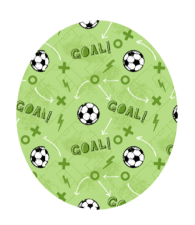 Footballs Green Over patch Guardian 4