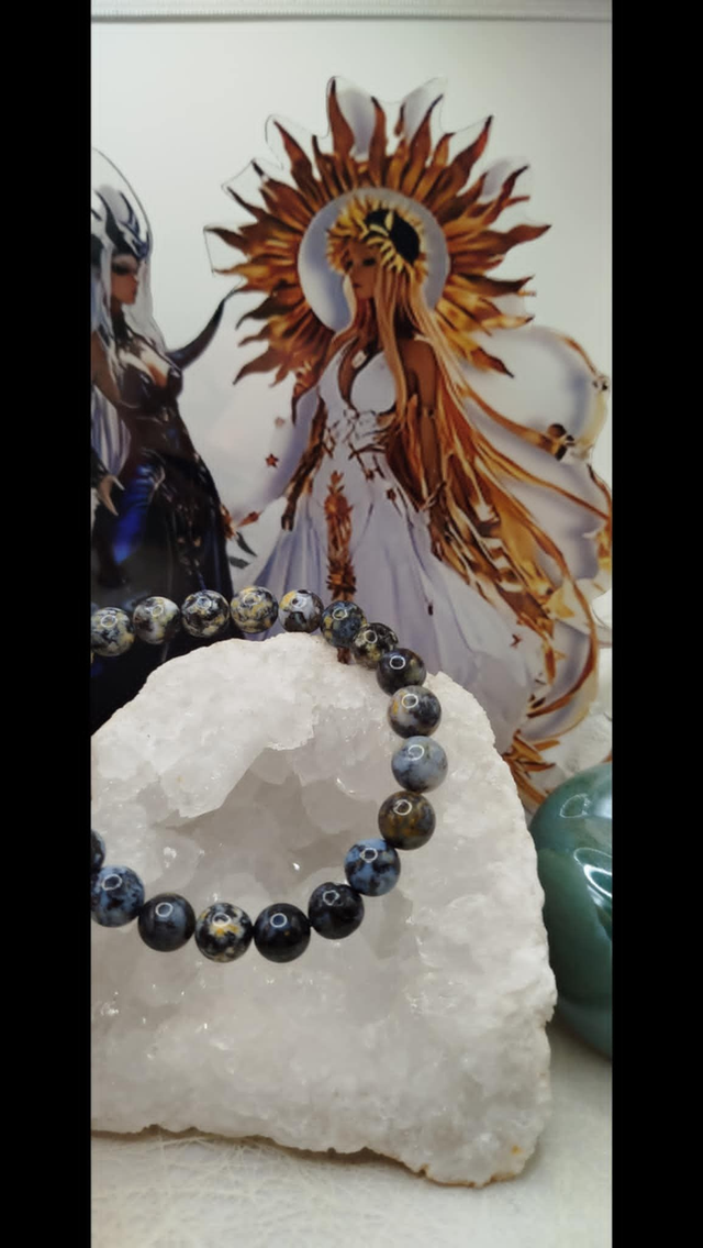 Bracelet en Agate Océan – Collection Minimal Touch 