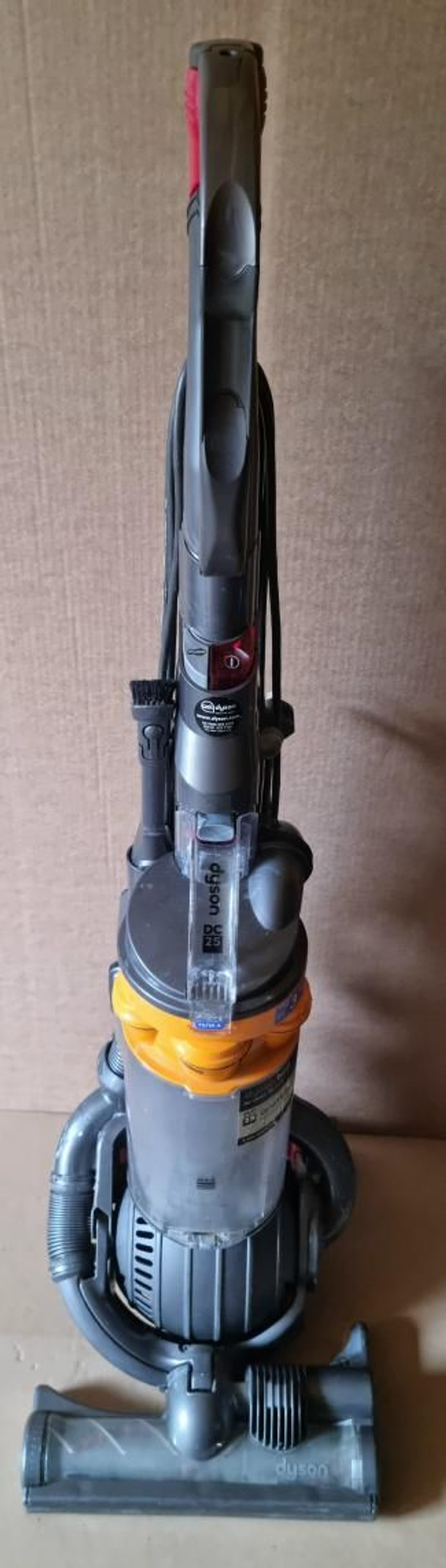 Dyson DC25 all floors upright vacuum is 