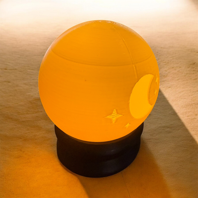 Crystal ball light