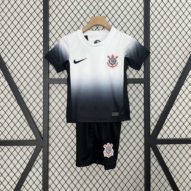 Conjunto camiseta + pantalón NIÑOS 1ª Corinthians  24-25