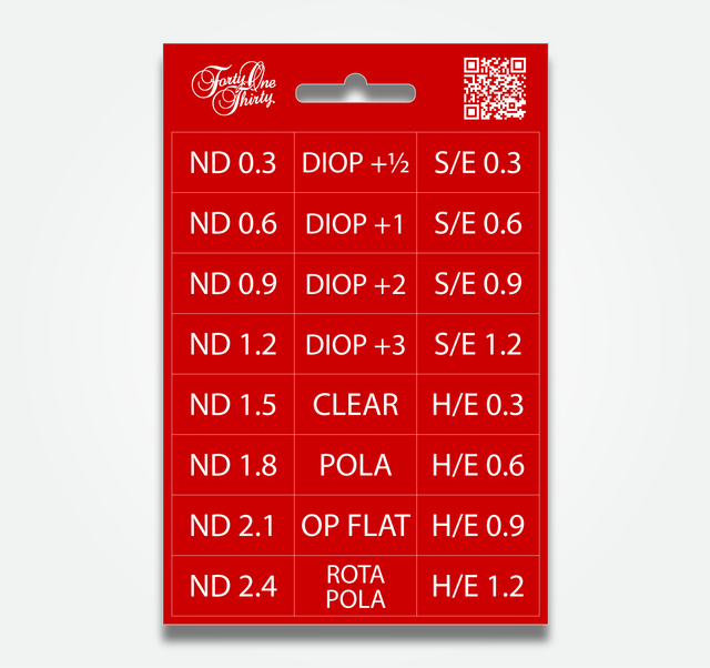 Filter Tab Starter Pack (Set of 24)