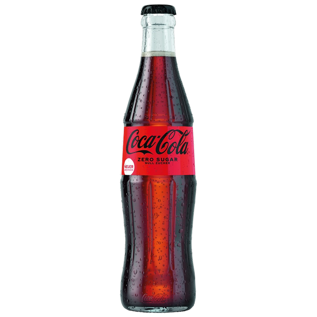 Coca Cola Zero Glas 0,33 l 