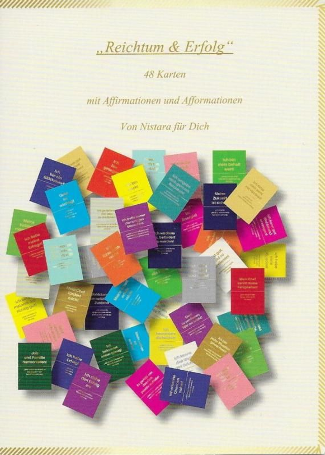 Kartendeck "Reichtum & Erfolg"