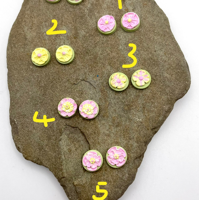 Blossom statement studs #1