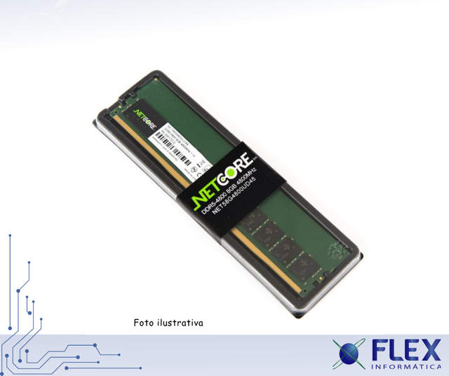 MEM DESK DDR4 8GB/2666 NETCORE NET48192UD26