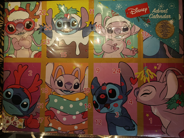 Calendriers de l'avant stitch rose