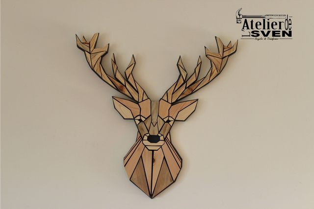 Cerf Géométrique