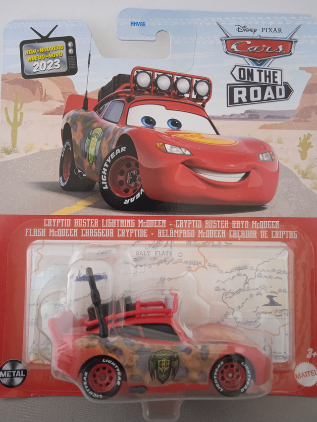 Disney+ Cars on the Road - Cryptid Buster Lightning McQueen