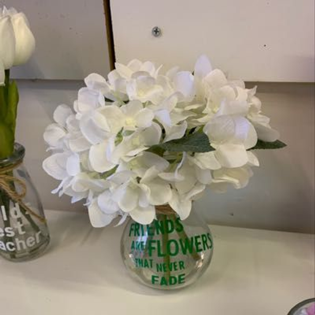 Hydrangea In Vase 
