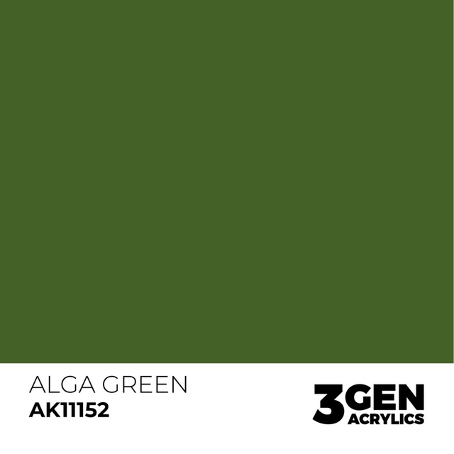 3rd Gen. Acrylics 152 Alga Green